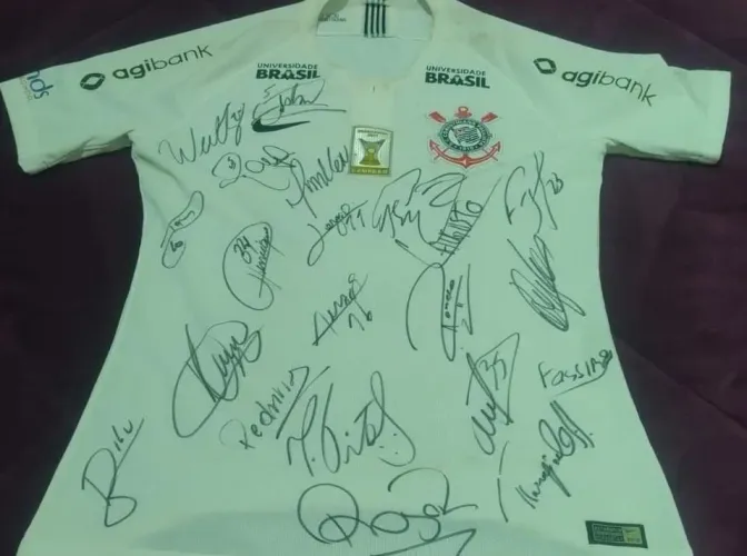 Camisa oficial do Corinthians