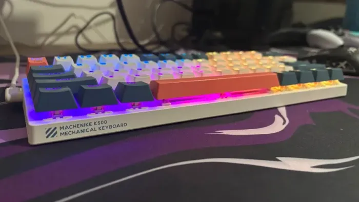 Teclado Mecânico Machenike K500 - Completo na Caixa!