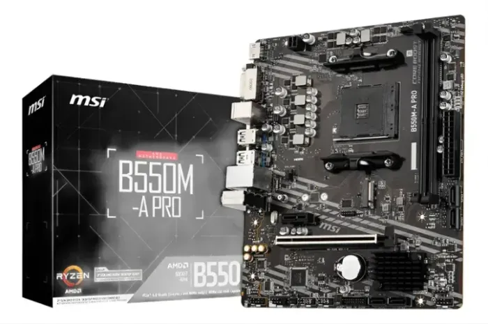 *Placa-mãe MSI B550m-a Pro AM4 Zerada*