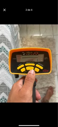 ? Detector de Metal MD-6250 - Ótimo Estado! 