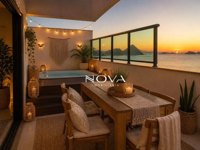 Cobertura com 3 quartos à venda, 200 m² por R$ 1.999.999 - Charitas - Niterói/RJ