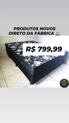 Cama box casal - Conjunto ( Frete grátis )