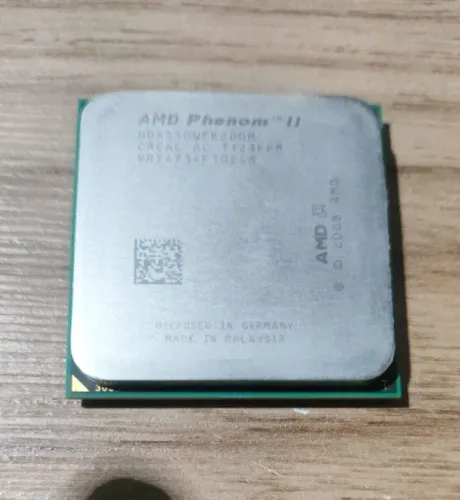 Processador Amd Am2+ Am3 Phenom II X2 550 3,1Ghz 2008 HDX550WFK2DGM