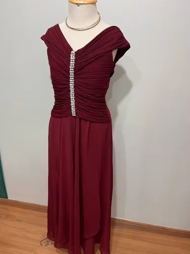 Vestido festa plus size