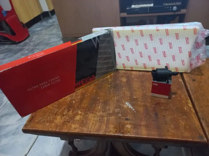 Filtro para cabine de ar/ atuador de marcha lenta