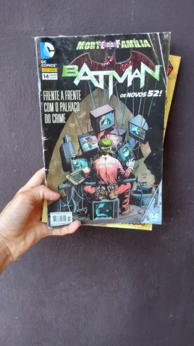 Revistas de HQ's da marvel e da DC