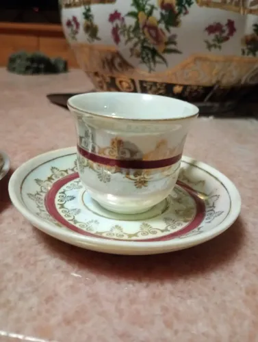 Par de xícaras para café