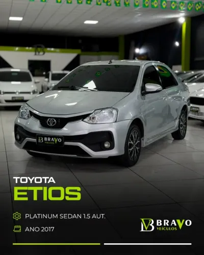Toyota Etios Platinum Sed. 1.5 Flex 16V 4P Aut. 2017