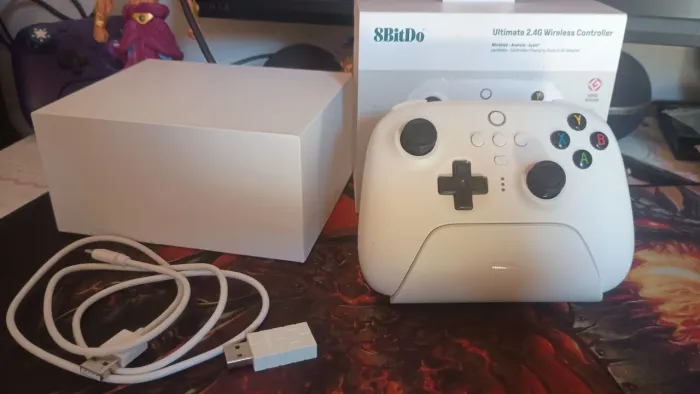 8bitdo Gamepad Sem Fio Para Pc Ultimate 2.4g