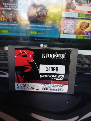 SSD Kingston 240gb 100%