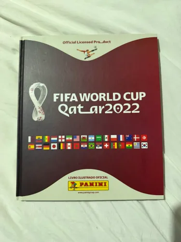 Álbum completo copa do mundo 2022