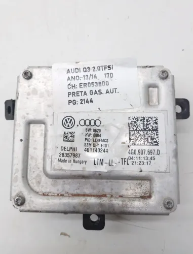 Módulo Reator Farol Led Audi Q3 Tfsi 2.0 2013 N4g0907697d