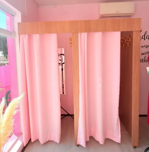 Provador duplo em madeira MDF