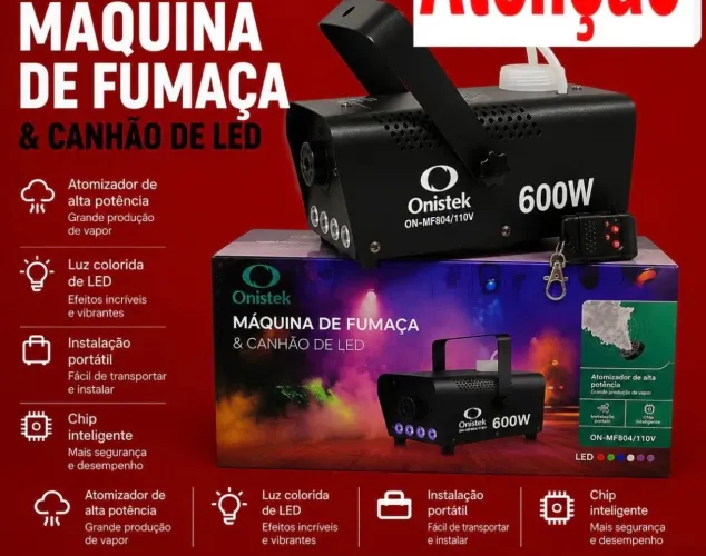 Máquina de fumaça