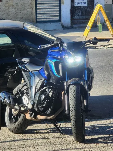 Moto pronta para rodar. 250cc fazer 18/19