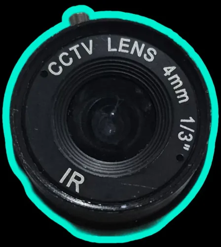 Lente CCTV LENS 4mm 1/3" IR