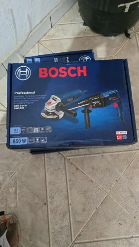 Kit furadeira Bosch sdl + lixadeira