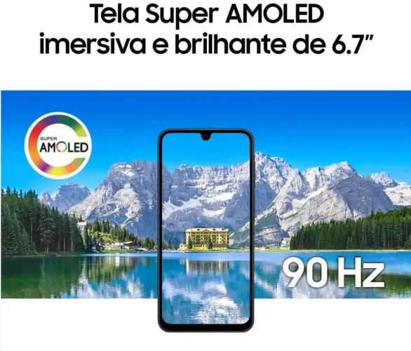 Celular Samsung Galaxy A17 - 128gb, 4gb Ram, Câm De 50mp