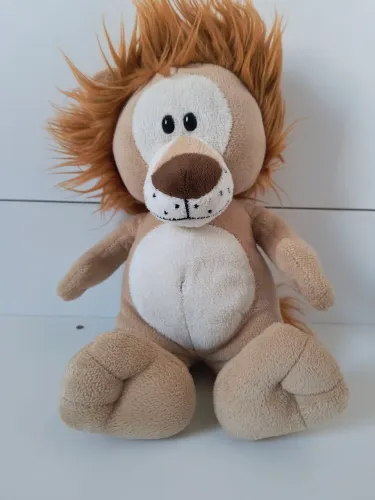Leão de pelúcia da coleção Parmalat 
