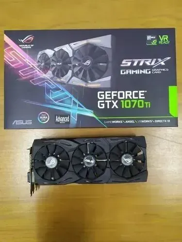 GTX 1070Ti + monitor AOC 20p HDMI sem base. Troco por placa de vídeo superior