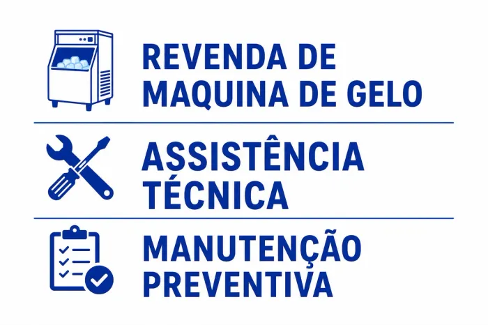 ASSISTÊNCIA TÉCNICA EM MÁQUINAS DE GELO