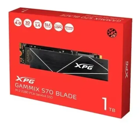 SSD M2 S70 BLADE 1 TB NOVO LACRADO COM NOTA