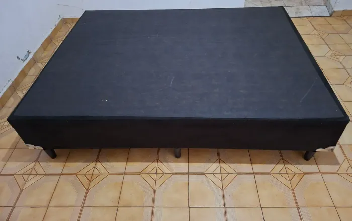 Cama box casal sem colchão (BAURU)