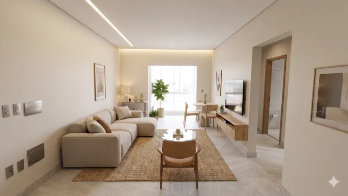 Apartamento 3 quartos perto da Udesc - Bairro Santo Antonio