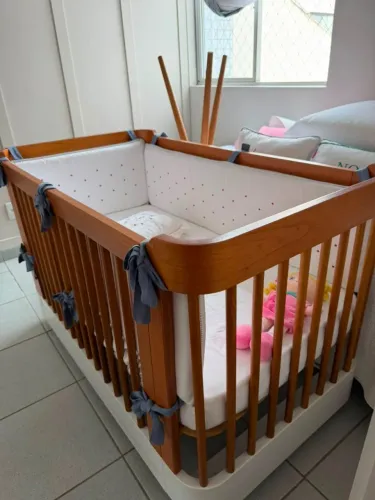 Berço nido para bebe 3 em 1 mini cama mini berço