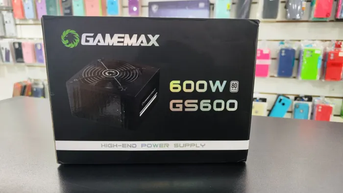 Fonte Gamemax Gs600 600w 80 plus