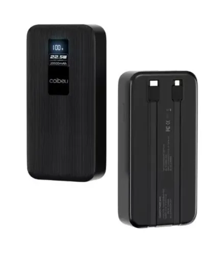 Power Bank Portatil Coibeu 20000mah Lightning E Tipo-c 22.5w