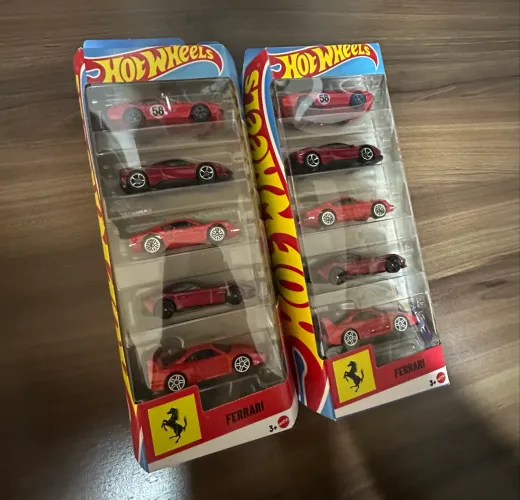 Pack Hot wheels Ferrari