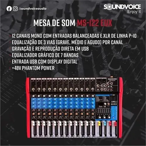 Mesa de som