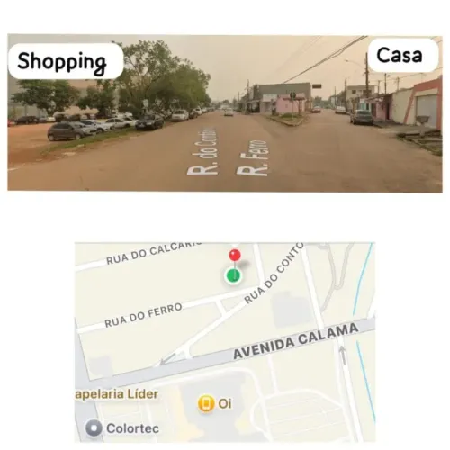 Terreno+Imóvel para Comercio, Residencial ou Misto com frente livre para PVH Shopping