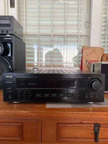 Receiver Stereo Teac AG-790 200W RMS Hi-Fi + Entrada Phono Vinil + Controle Original
