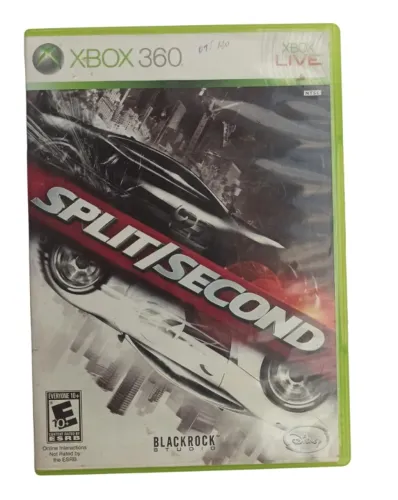 Jogo de Carro irado Split Second Corrida Xbox 360 Mídia Física Original
