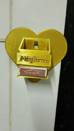 Suporte para caixa de fósforo