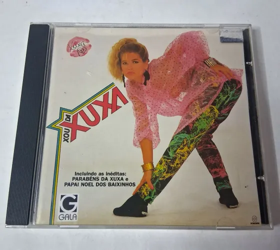 CD Xou da Xuxa 1 Edição Gala Midia Prata