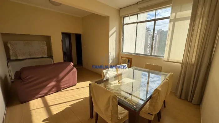 Apartamento à venda 2 quartos sacada de frente Boqueirão Santos/SP