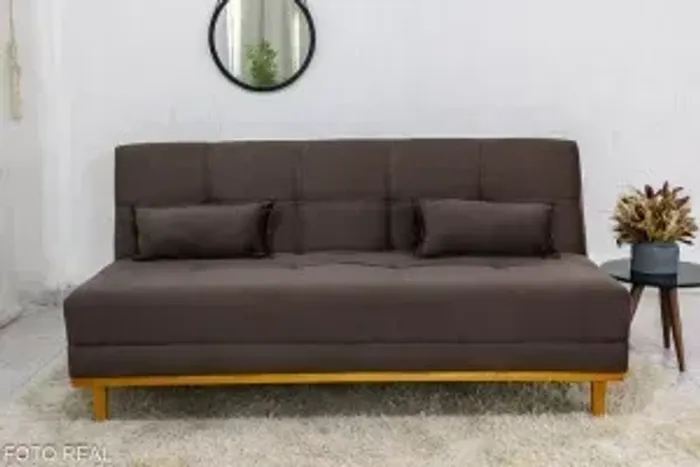 Sofá Cama Aurora Marrom