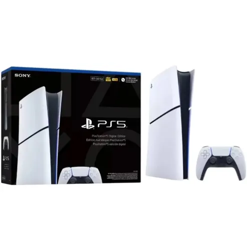 PS5 Slim Edição Digital, com 1 TB