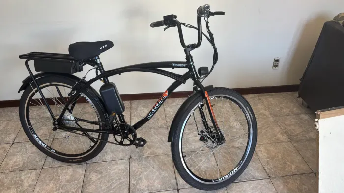 Bicicleta Elétrica 350w Bateria Lítio Aro 26 Bikelete
