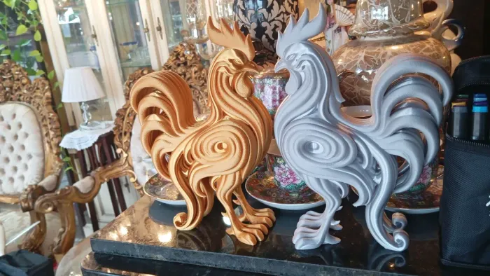 Galo decorativo