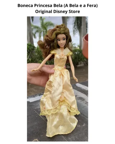 Boneca Princesa Bela (A Bela e a Fera) Original Disney Store