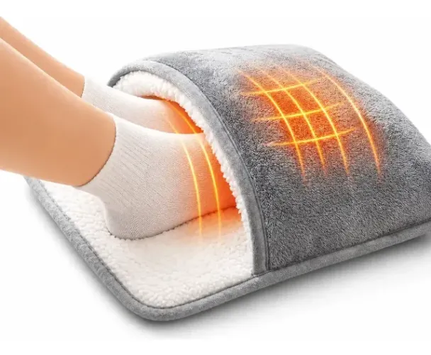 Aquecedor Para Os Pés Elétrico Inverno Usb - Envio Imediato