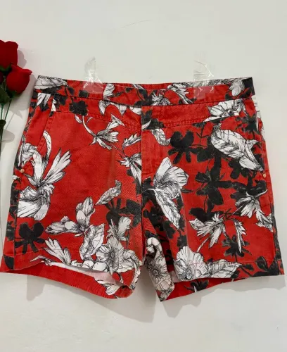Short Feminino Estampado Maria Filó - Tam. 42