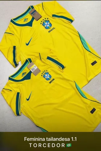 Camiseta da seleção Brasileira feminina