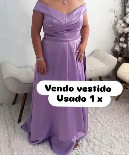 Vestido de festa usado 1x