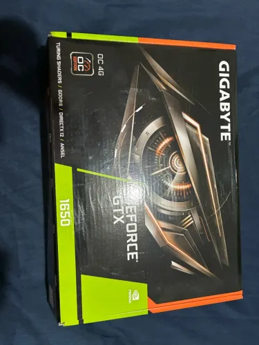 GTX 1650 Gigabyte 4GB - Placa para Retirada de Peças