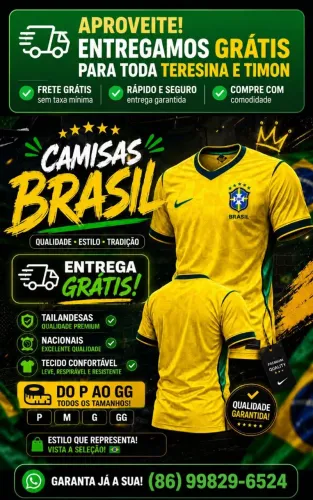 Camisa seleção brasileira 